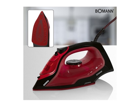 BOMANN - Fer à repasser vapeur avec 7 fonctions 2200w db 6035 cb noir...