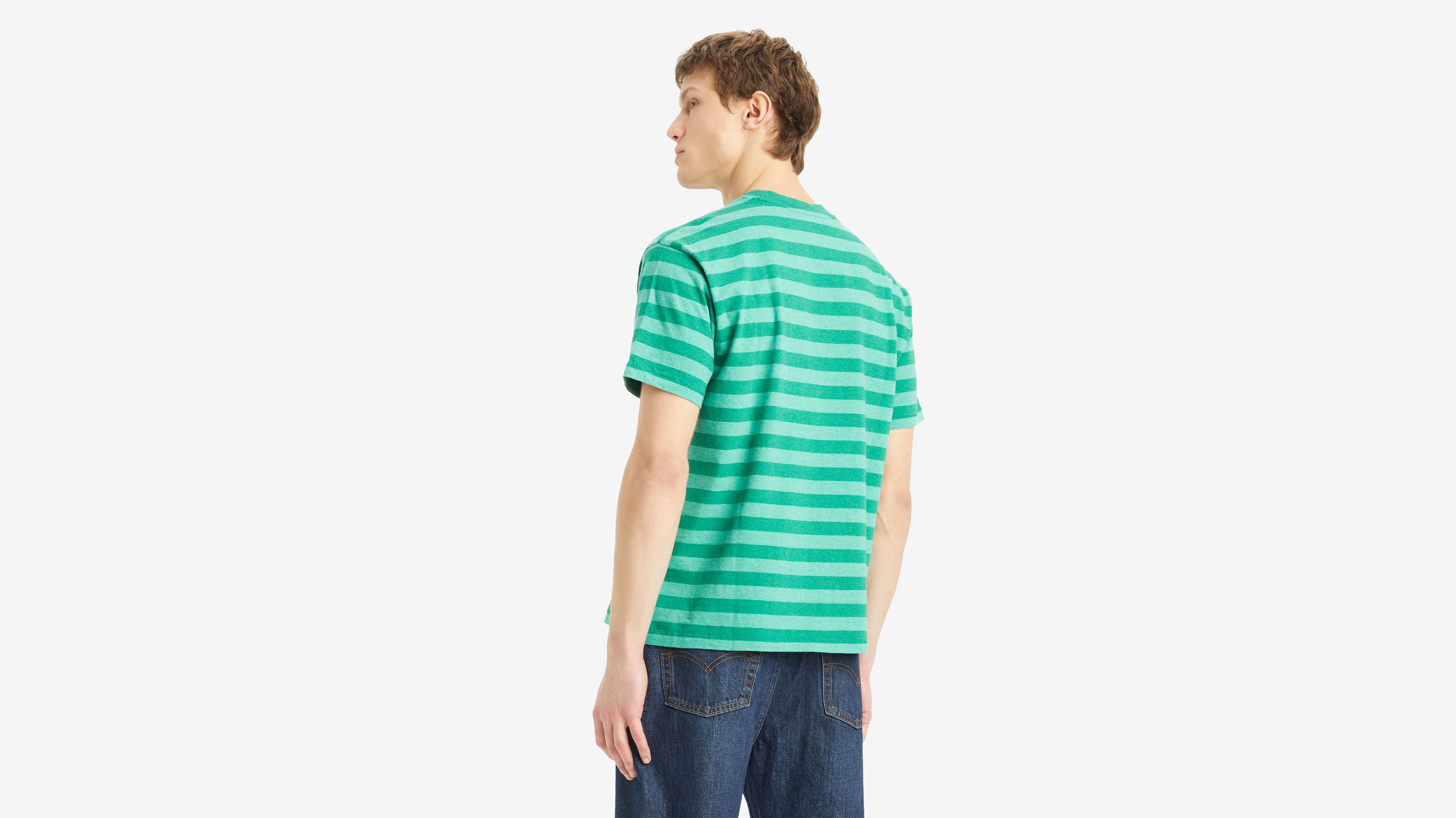 Levi's® Red Tab™ T-shirt vintage - Bardo Stripe Shady Glade Jersey - Bleu