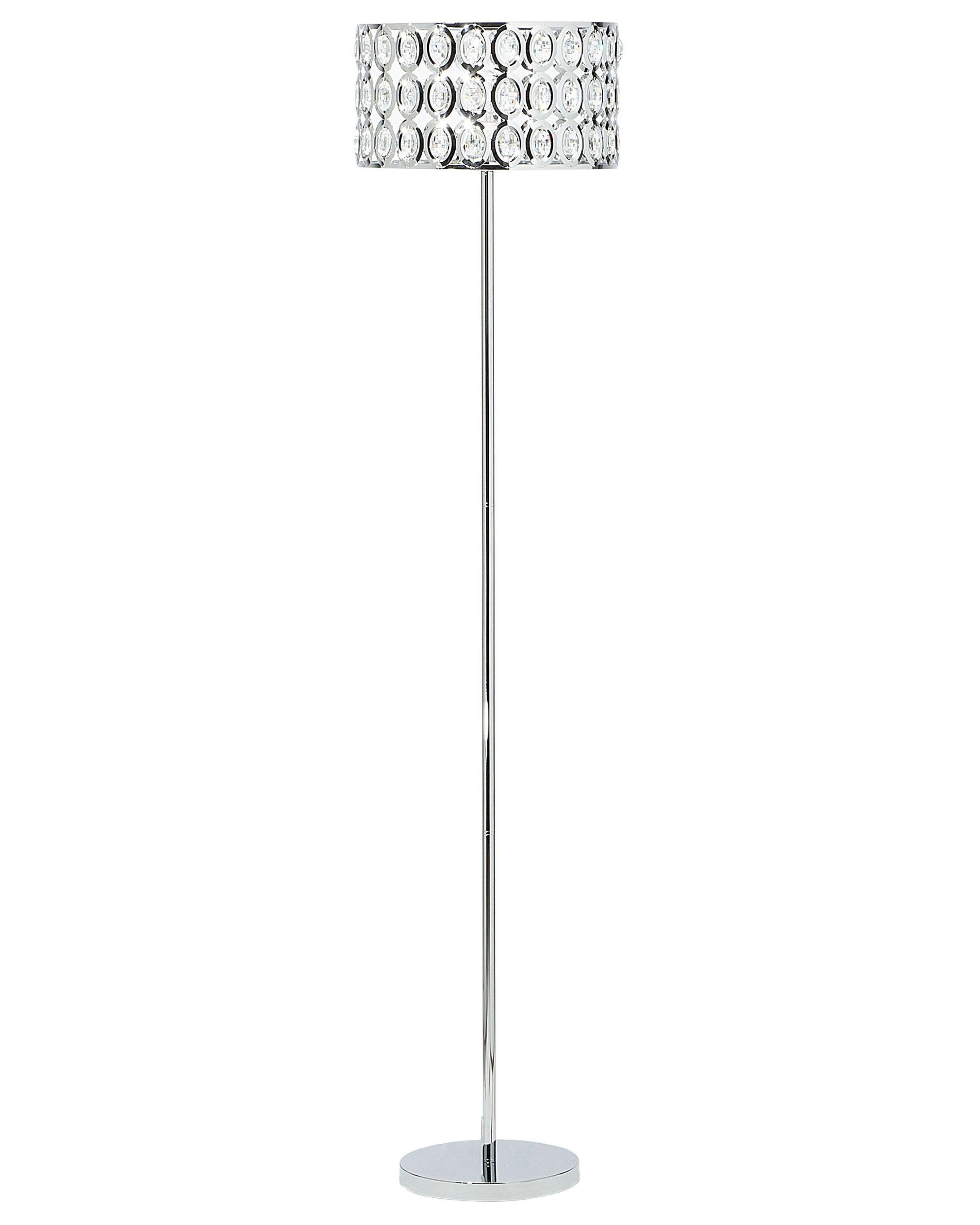 Staande lamp TENNA Kristal Zilver