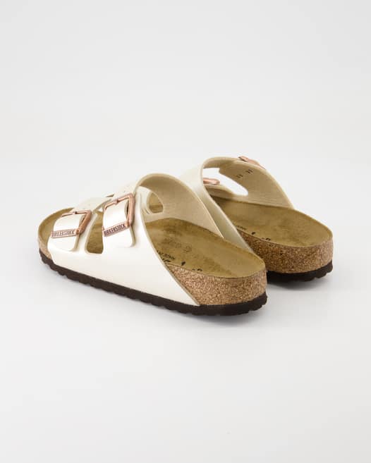 Birkenstock Arizona Pantoletten in Weiß