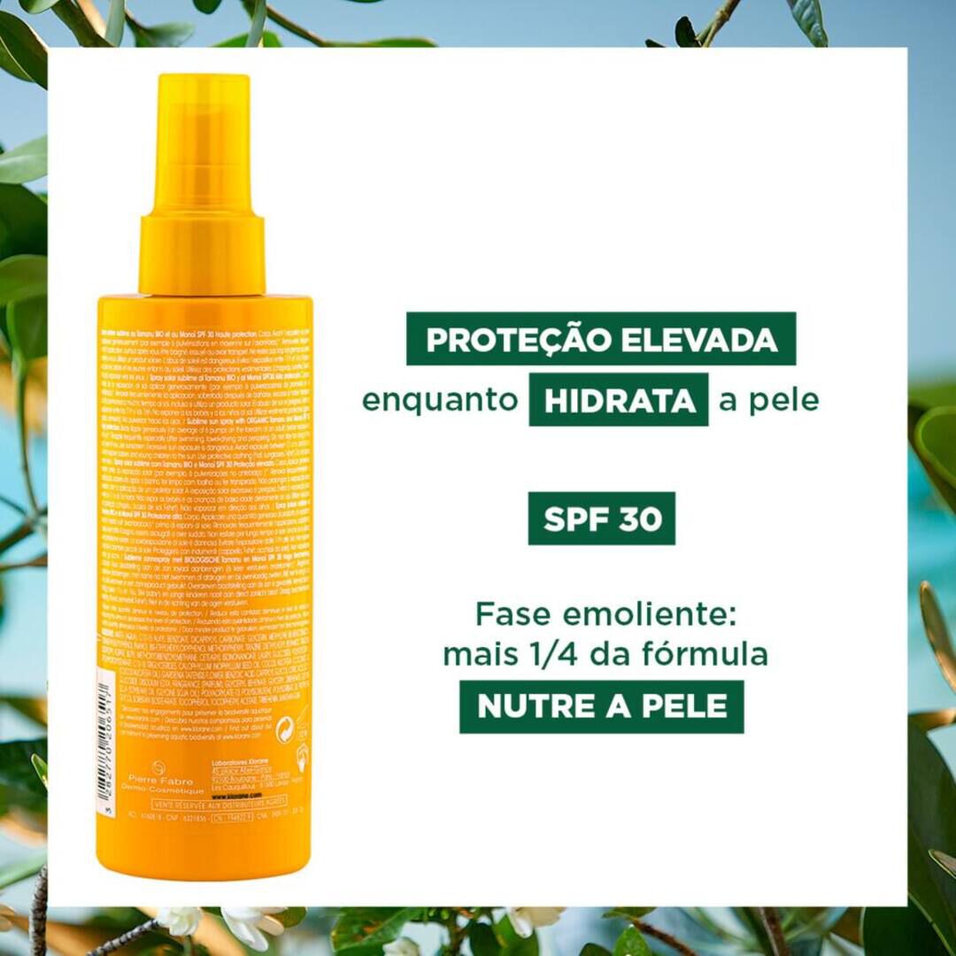 Protetor Solar Spray Sublimador FPS30 - 200ml