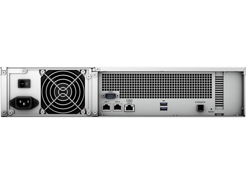 Synology NAS RackStation RS2423 , 12-bay 2U Rackmount NAS mit 12 Laufwerkschächten