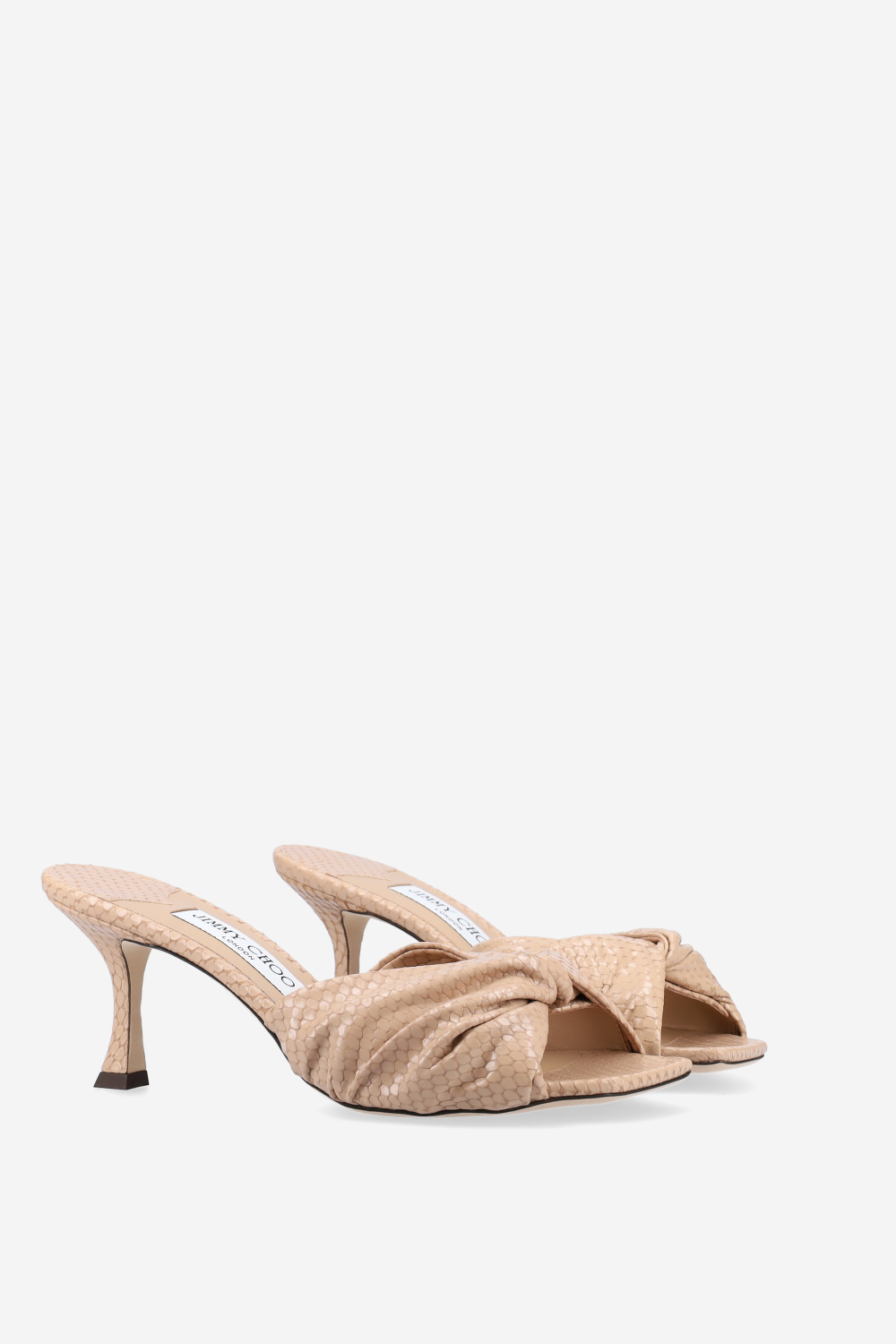Skye twist leather sandals