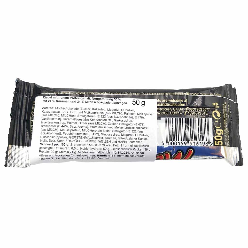 18x Mars Protein Riegel á 50g = 900g MHD:4.4.25
