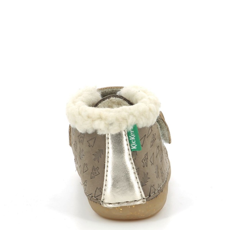 Kickers Kickers So Schuss Fourrées Taupe