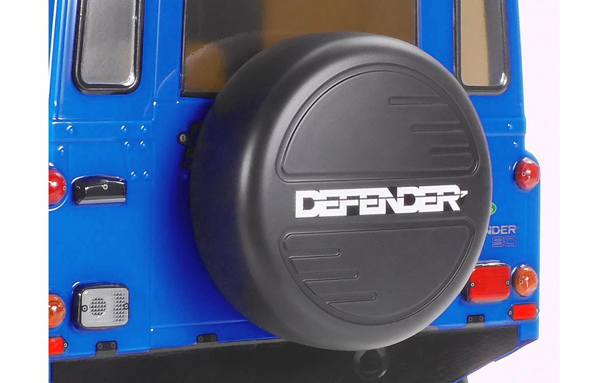 Scale Crawler Land Rover Defender D90 Blau, CC-02 1:10, Kit<br>1990 Land Rover Defender D90 Bausatz mit CC-02 Chassis