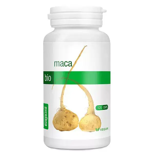 Purasana Maca 300mg Orgânico 120 cápsulas
