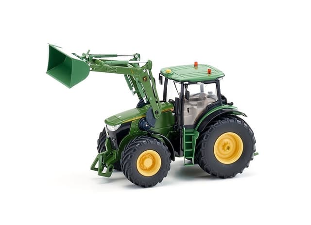 SIKU John Deere 7310R med frontlæsser og BT