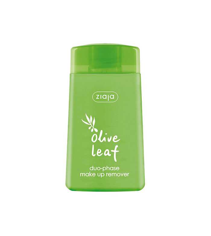 Ziaja - Removedor de maquiagem verde-oliva para folha de olhos bifásico