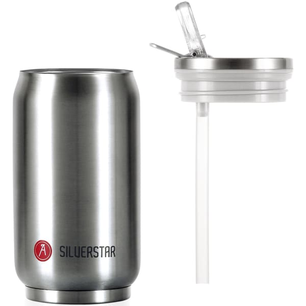 Bouteille isotherme LES ARTISTES PARIS LES ARTISTES PARIS PULL CAN'IT ISOTHERM 280ML METAL ARGENT BRIL/SILVERSTAR 19 METAL ARGENT BRIL/SILVERSTAR