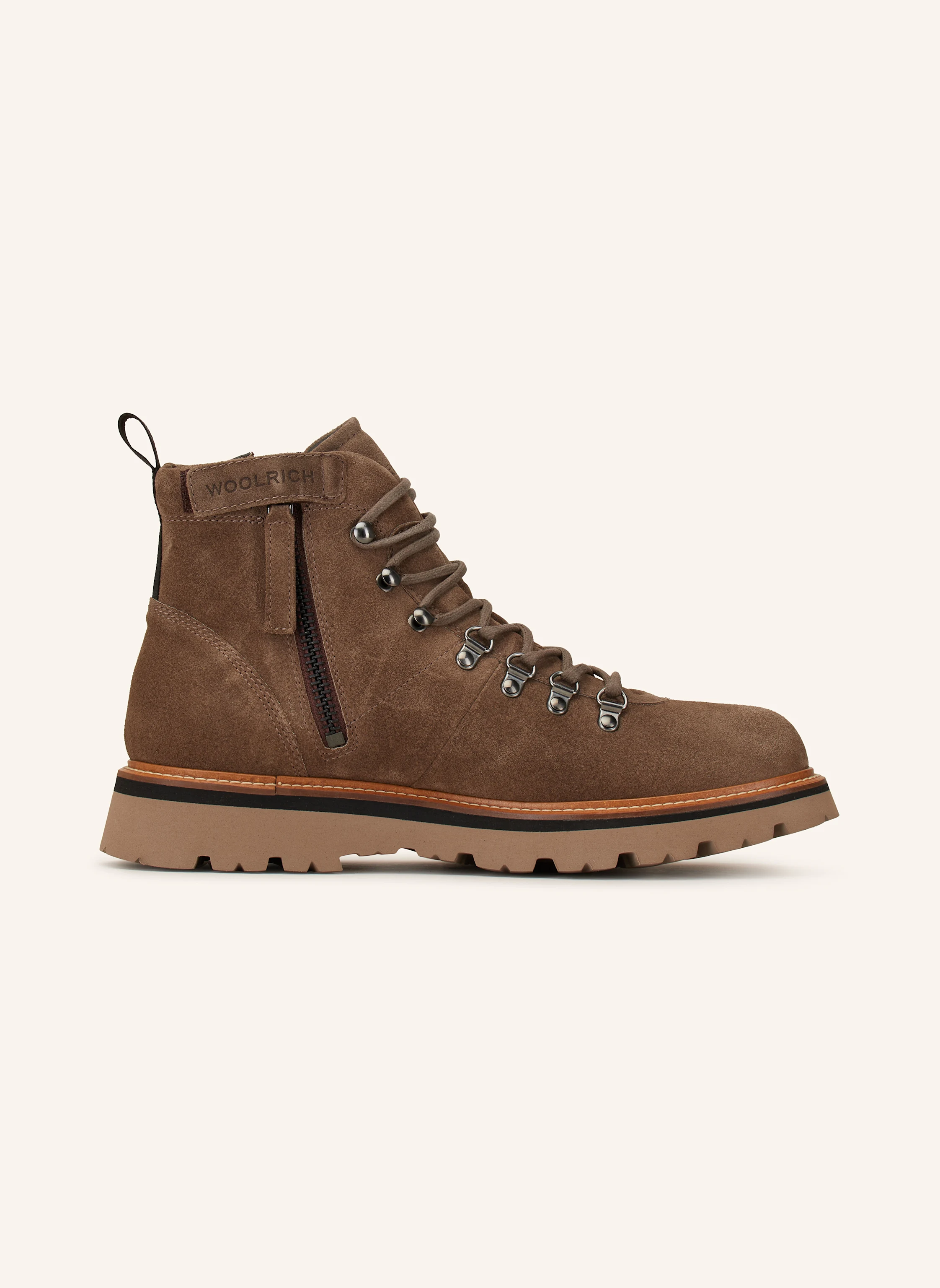 WOOLRICH Schnürboots CAMOSCIO
