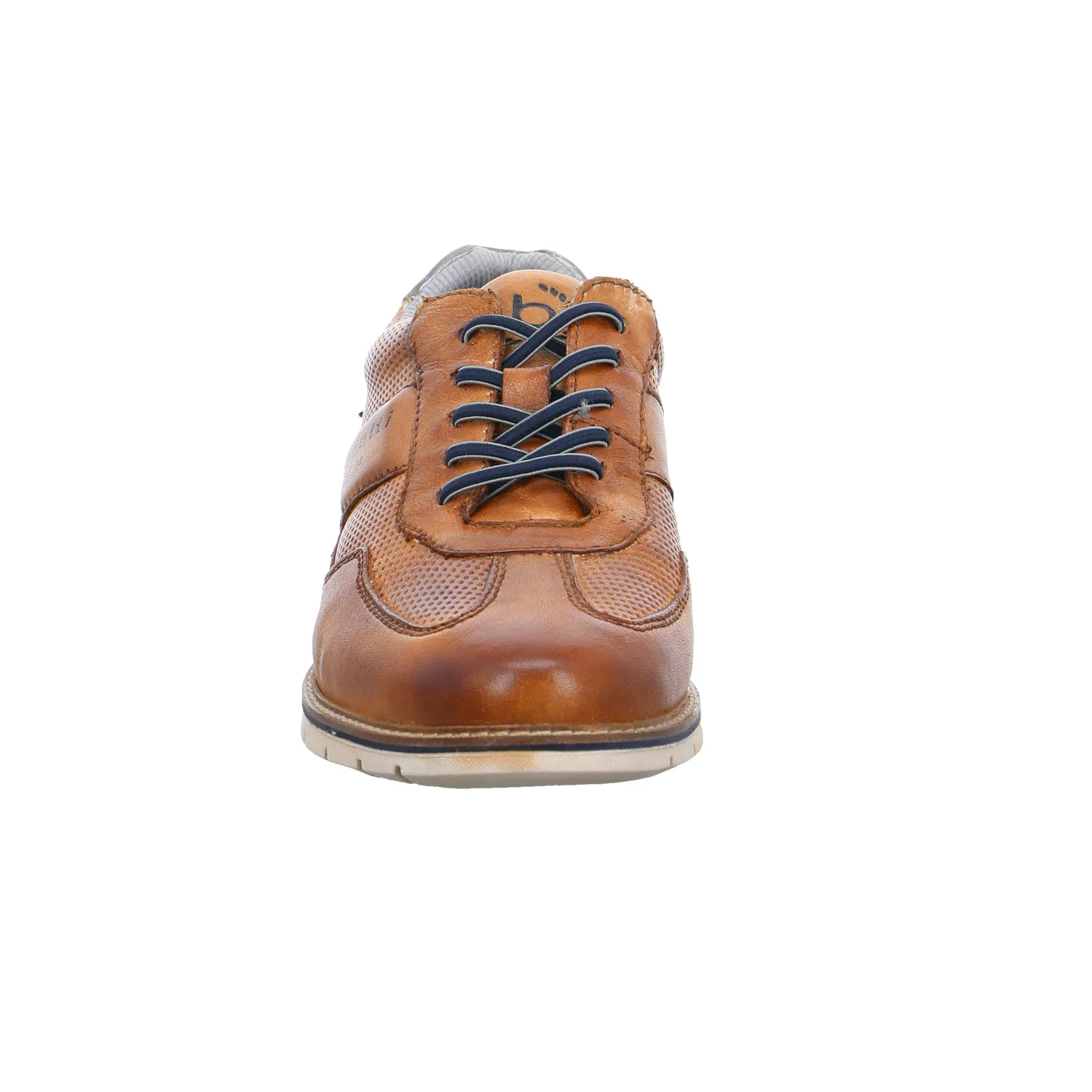 BUGATTI SHOES Halbschuhe Sneaker Cognac Leder