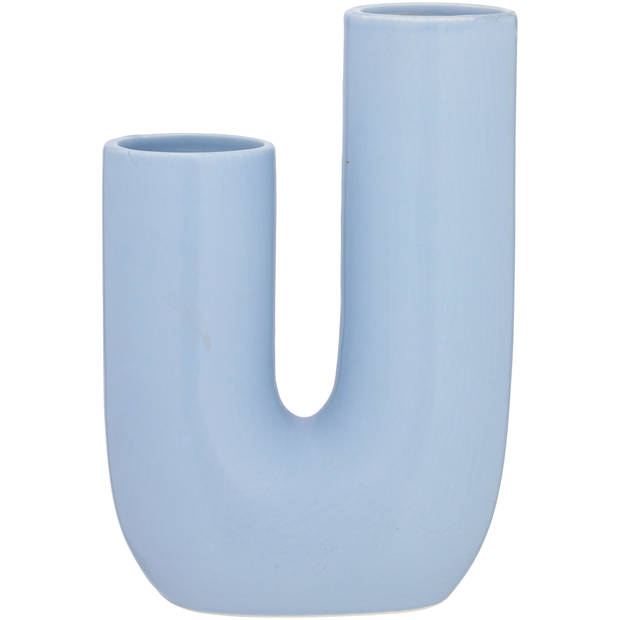 Blokker Vaas Marlene - 16x23 cm - Blauw
