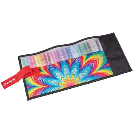 Premium-Filzstift - STABILO Pen 68 - 25er Rollerset ARTY Edition - mit 25 verschiedenen Farben