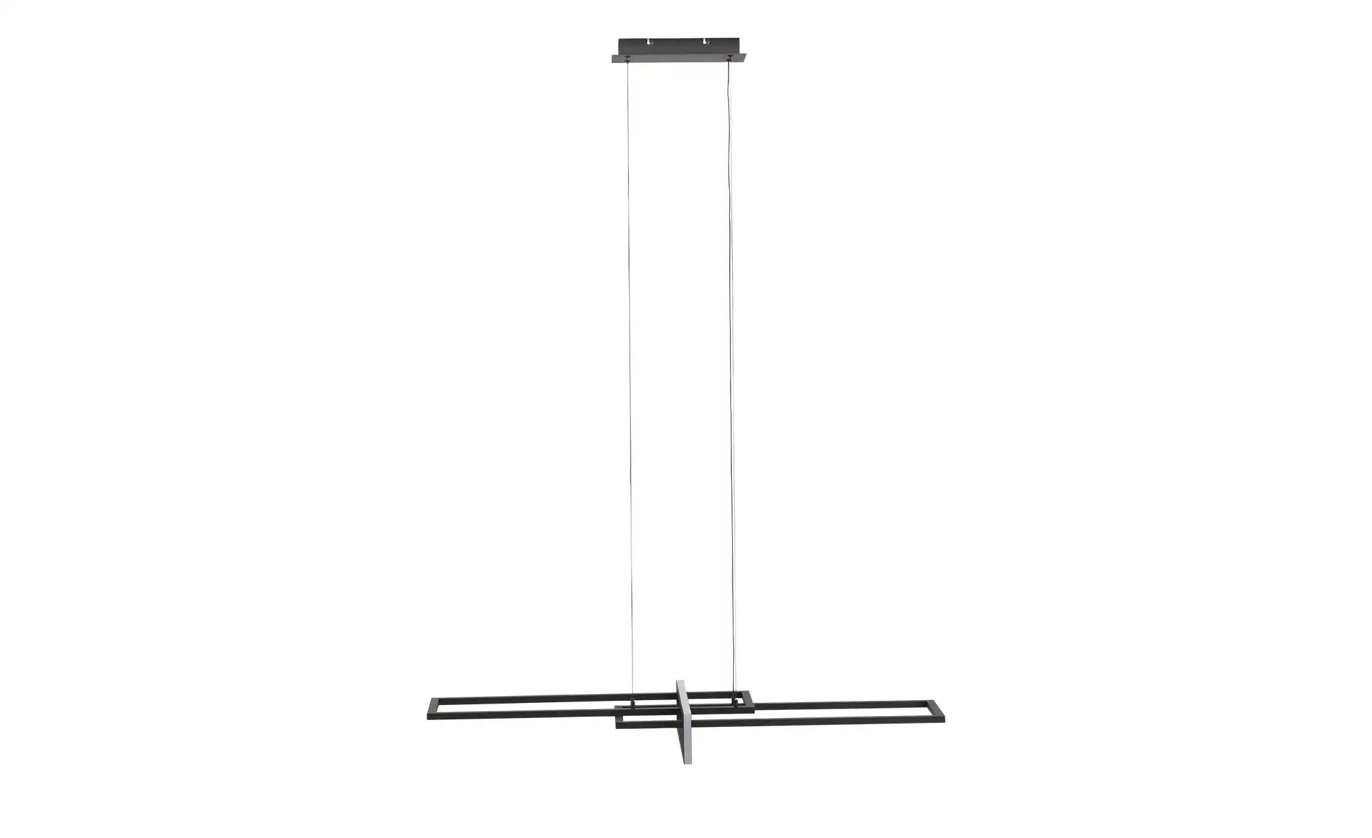 Trio LED-Pendelleuchte, schwarz, ´geometrisch`