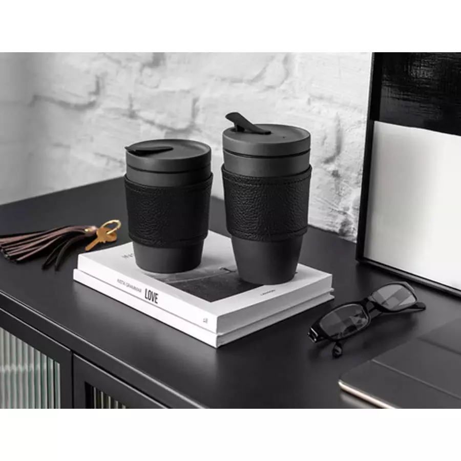 Villeroy & Boch Kaffeebecher Coffee To Go 350 ml schwarz