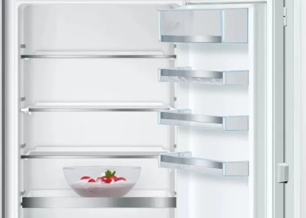 Bosch Serie | 6 KIS86AFE0 - Køleskab/fryser - bund-fryser - til indbygning - niche - bredde: 56 cm - dybde: 55 cm - højde: 177.5 cm - 266 liter - Klasse E