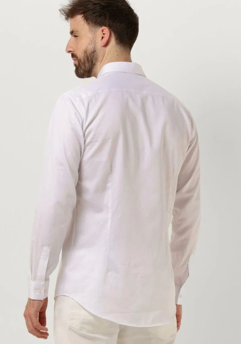 GENTI witte genti klassiek overhemd s9254-1109