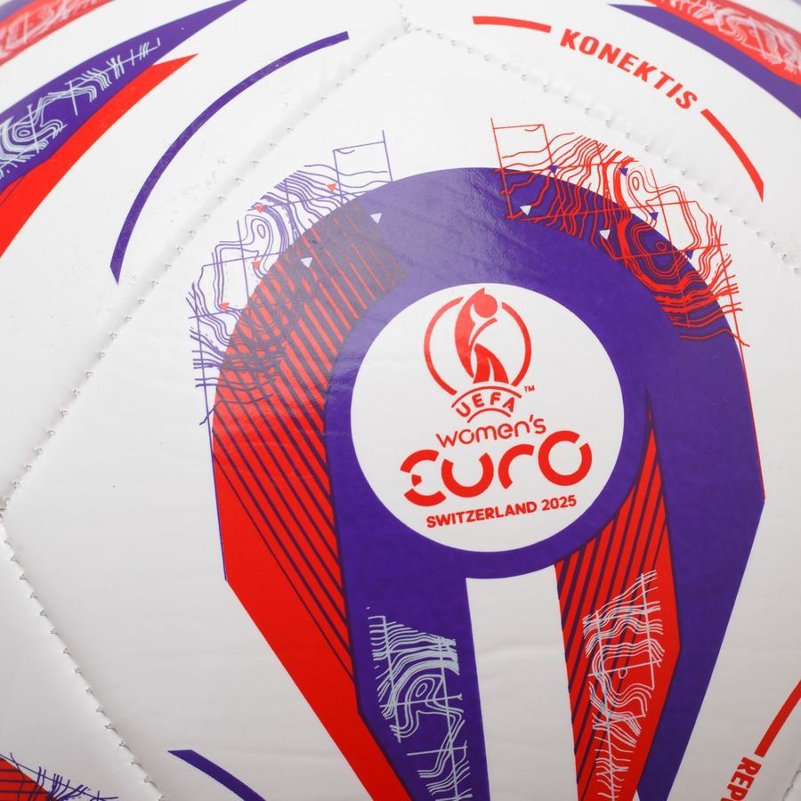 adidas Ballon Konektis Club Women's EURO 2025 - Blanc/Violet