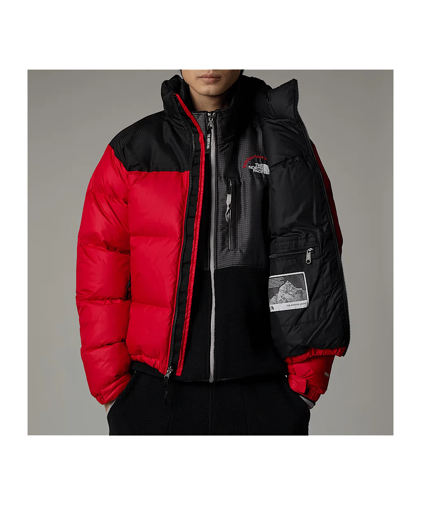 The North Face 1996 Retro Nuptse Jacke Rot F7GO