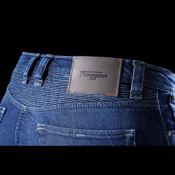 Furygan - Jean femme Purdey Evo Slim L30 Bleu