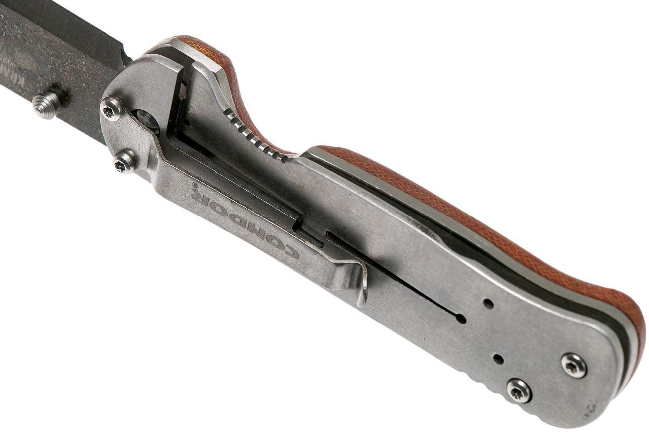 Condor Krakatoa Folder 3938-4.27HC Desert, zakmes 63840