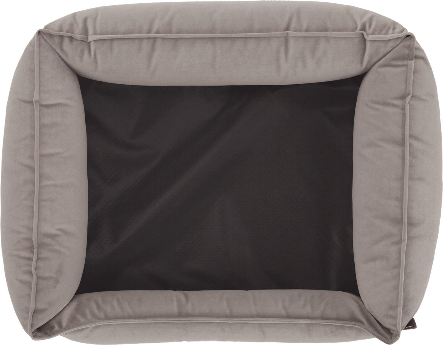 Overseas Petlife hondenmand Cocoon grijs 70 x 60 x 20 cm