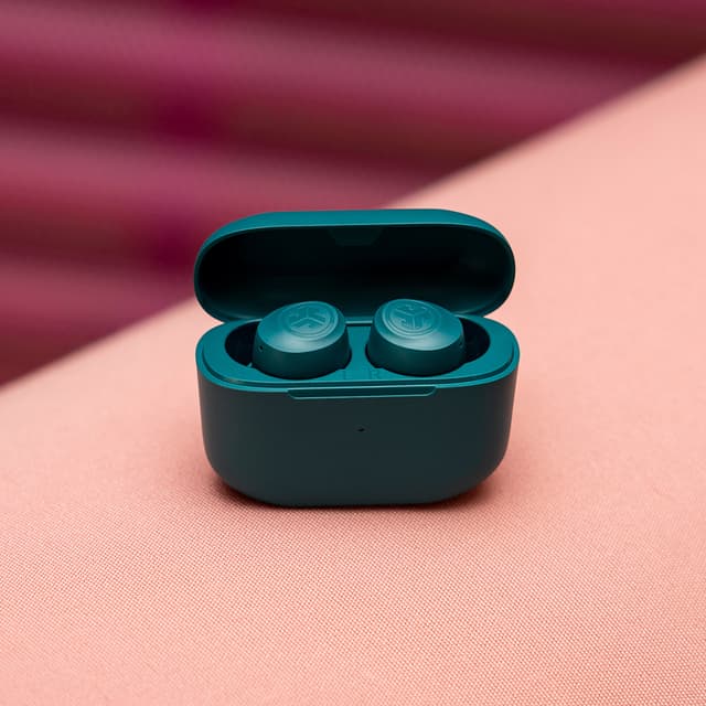 JLab Go Air Pop true wireless in-ear høretelefoner (blågrøn)