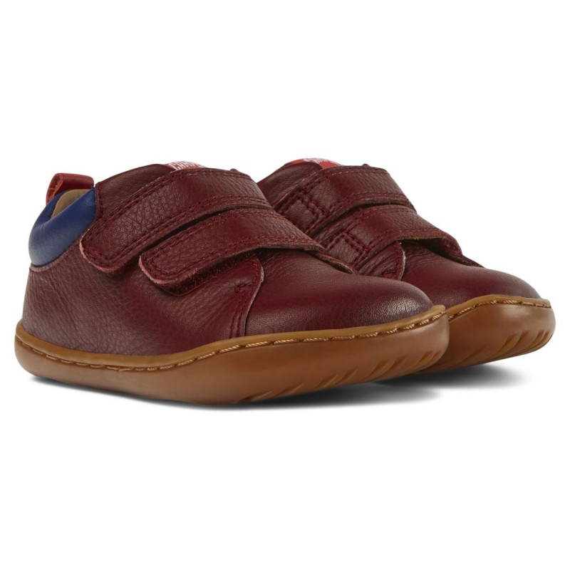 Camper Camper Peu Velcros Bordeaux