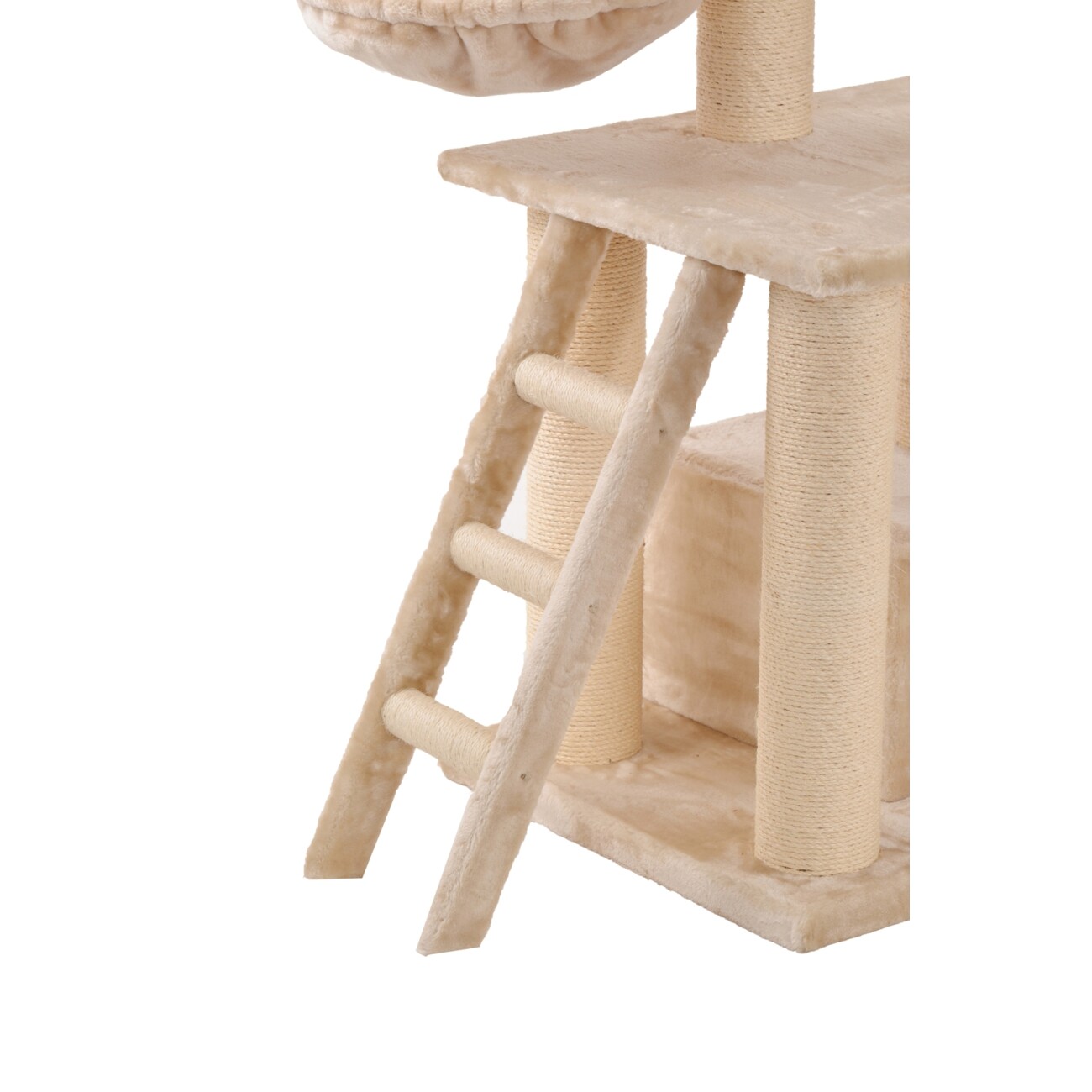 Rohrschneider ® XXL Katzenbaum Ginni, mit Gratis-Spielball,