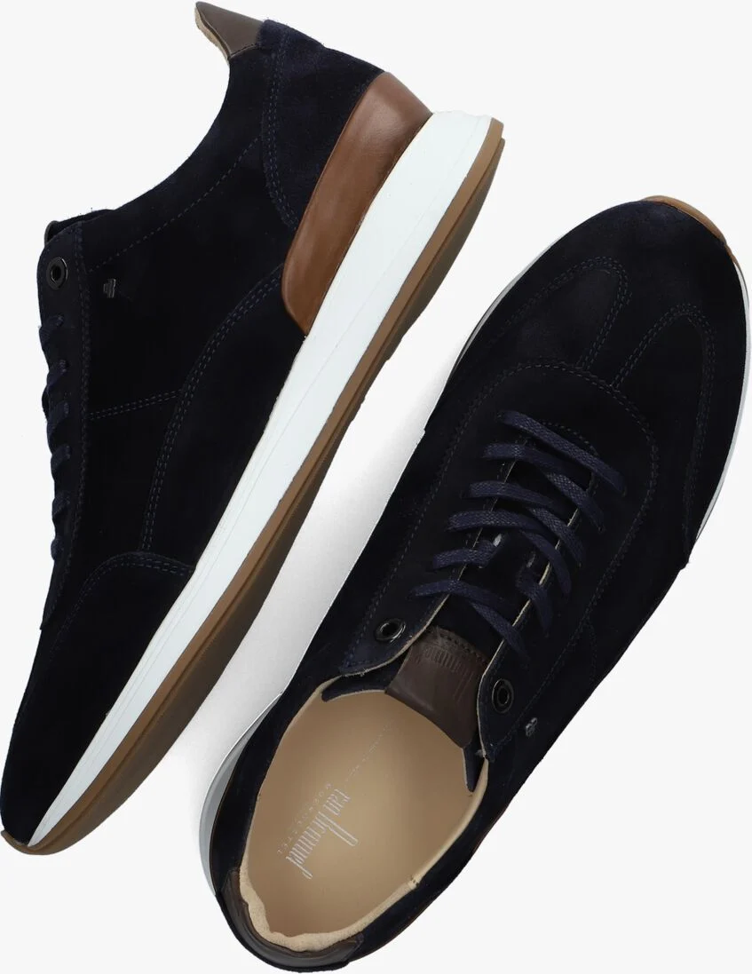 VAN BOMMEL blauwe van bommel lage sneakers sbm-10015