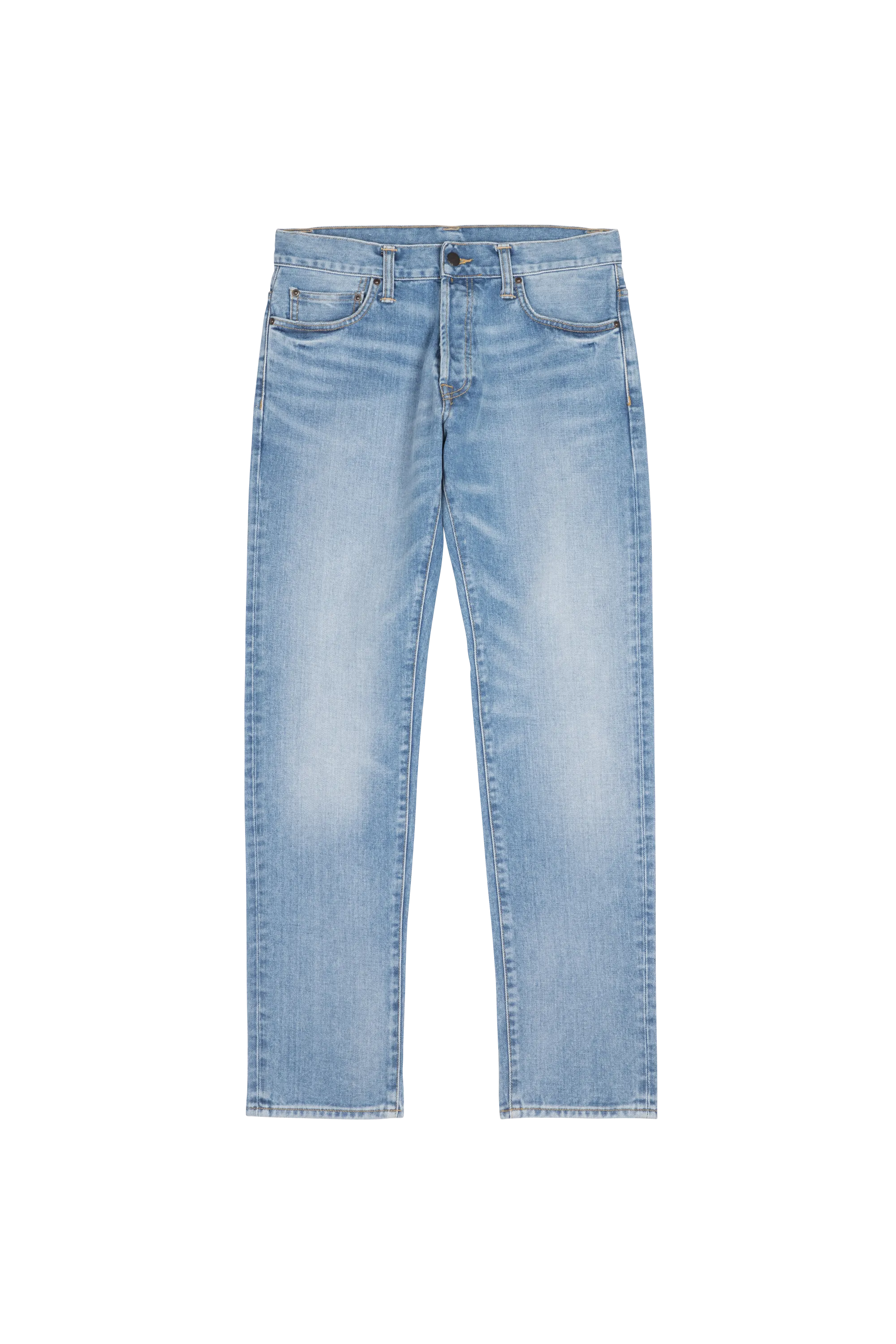 CARHARTT WIP Jean droit en coton bio  KLONDIKE Bleu