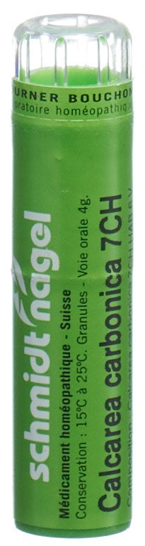 SCHMIDT-NAGEL Calcarea carbonica 7 CH<br>4 g, Granulat