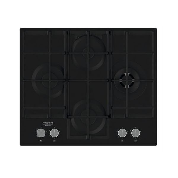 Placa Gás Hotpoint HAGS 62F BK 59.6cm Gás Natural