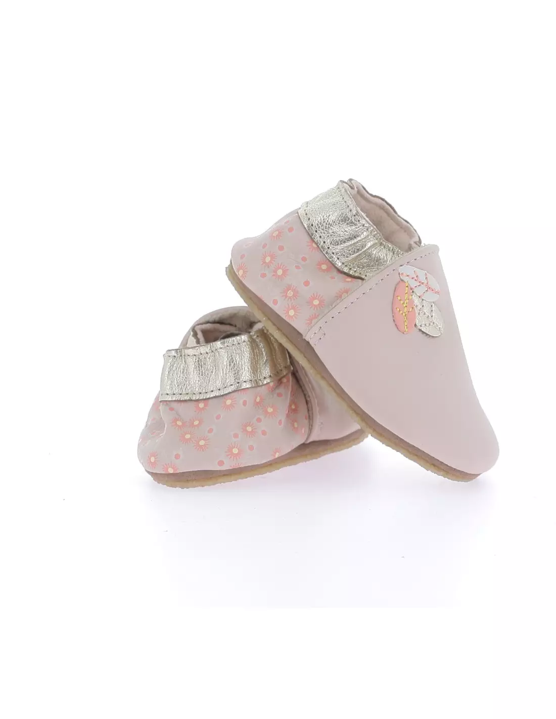 ROBEEZ LEAF SEASON - Pantoufles & chaussons Rose
