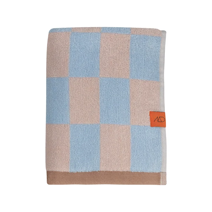 Mette Ditmer - Retro Handtuch, 50 cm x 90 cm, light blue