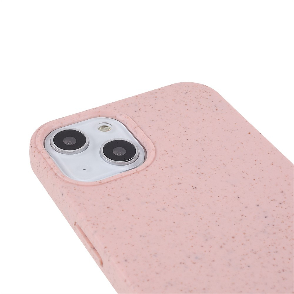 iPhone 15 Bio Gummi Schutzhülle Eco Friendly Nachhaltig Kompostierbar - Rosa