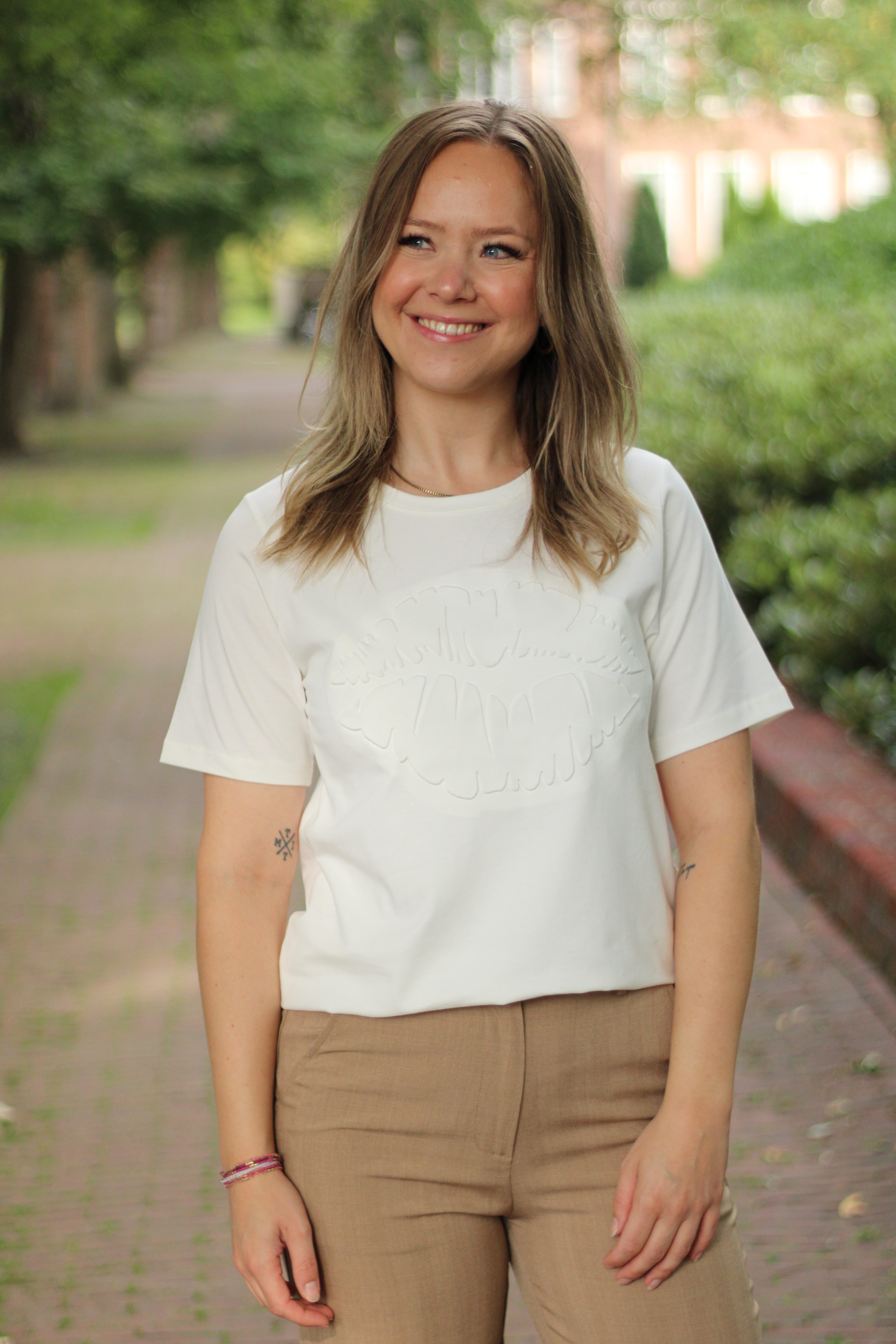 Culture - Balti Gith T-Shirt - Spring Gardenia