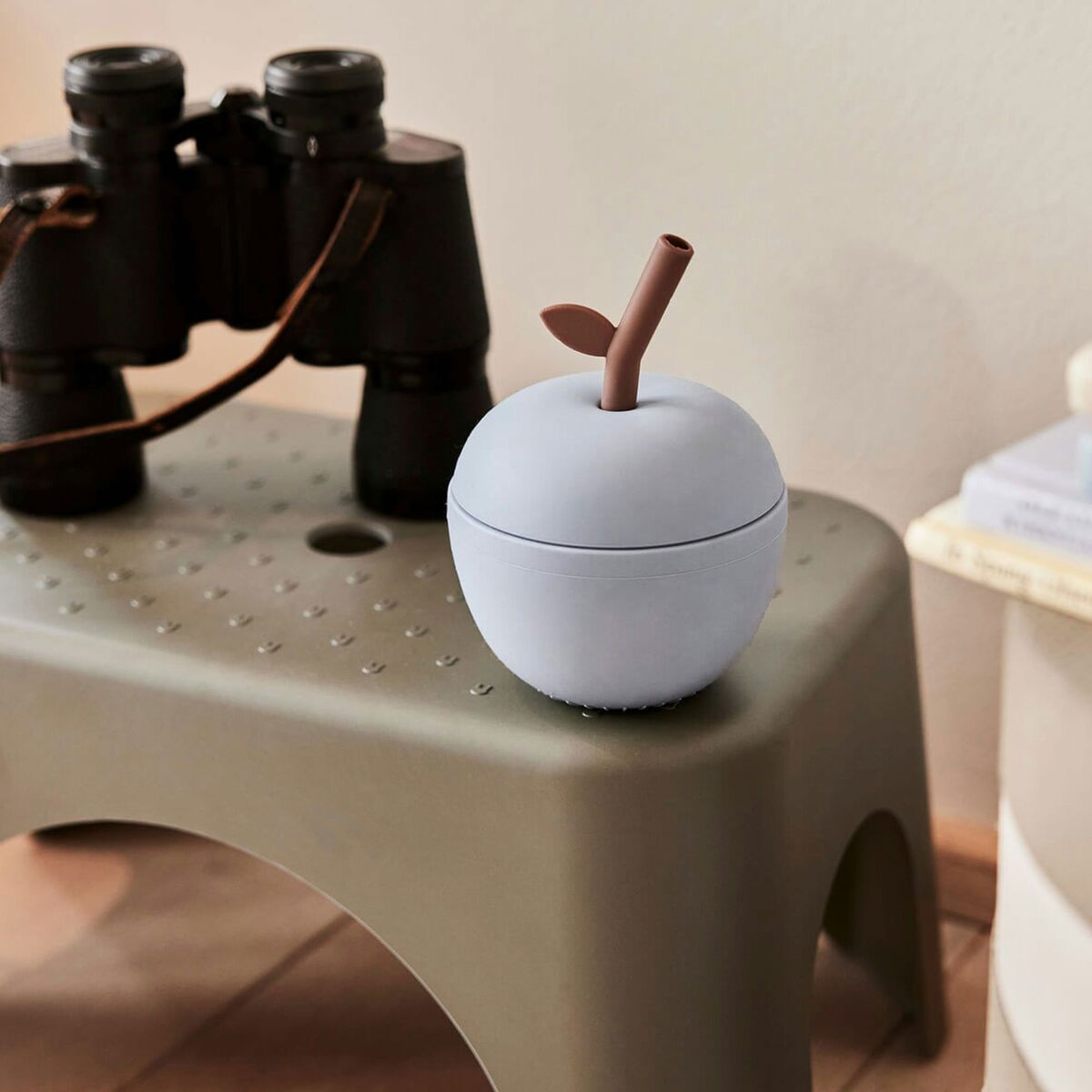 OYOY Mini Apple barnekopp, dusty blue