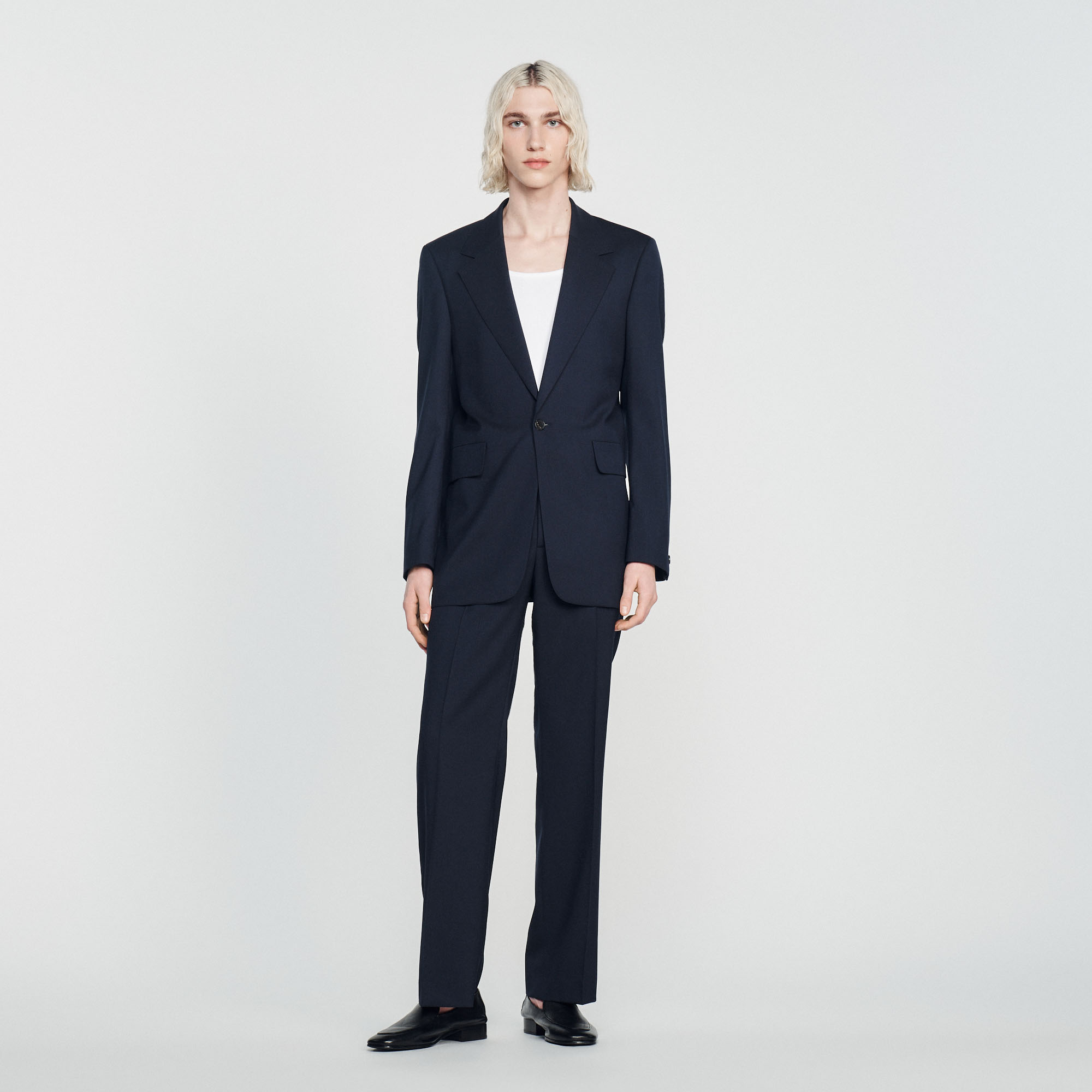 Veste de costume en laine