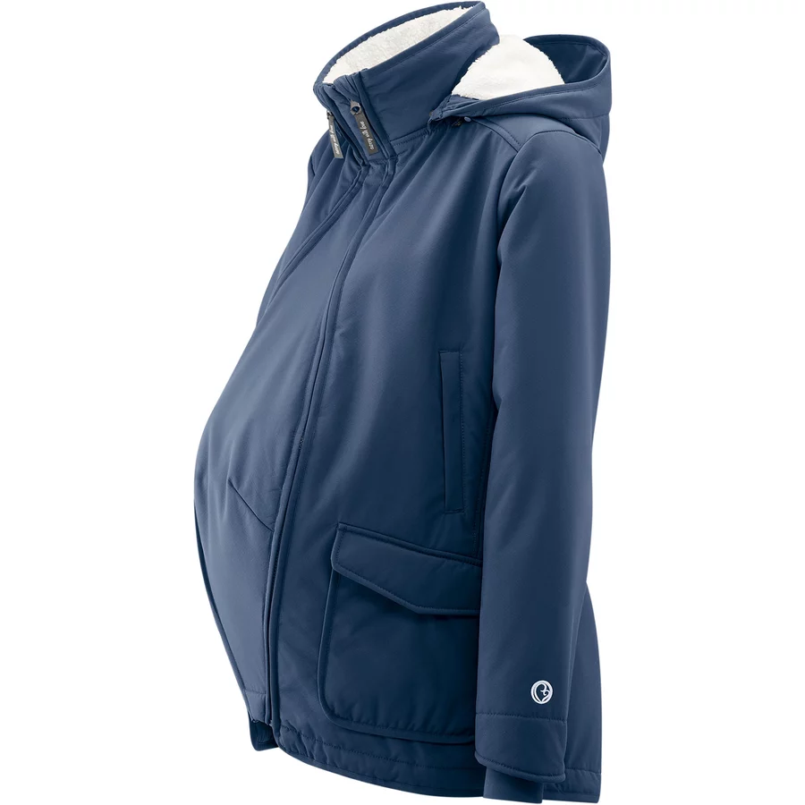 mamalila Allwetter-Tragejacke Cosy Allrounder navy