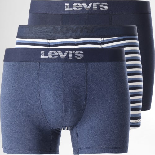 Lot De 3 Boxers 701224661 Bleu Marine