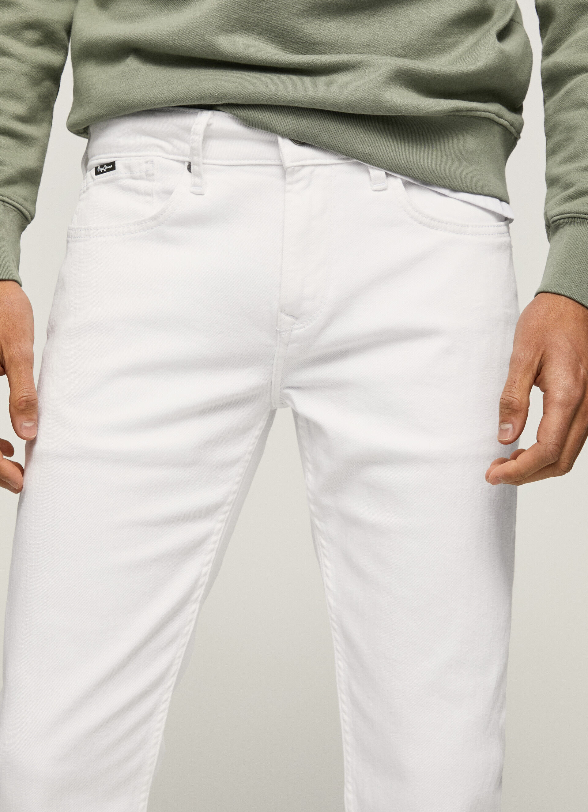 CALÇA JEAN HATCH FIT SLIM REGULAR SHOT - jeans