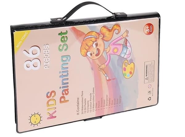Malersett i etui 86 stk