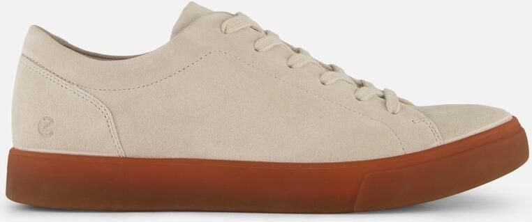 ECCO Soft 10 M Lace Sneakers grijs Leer