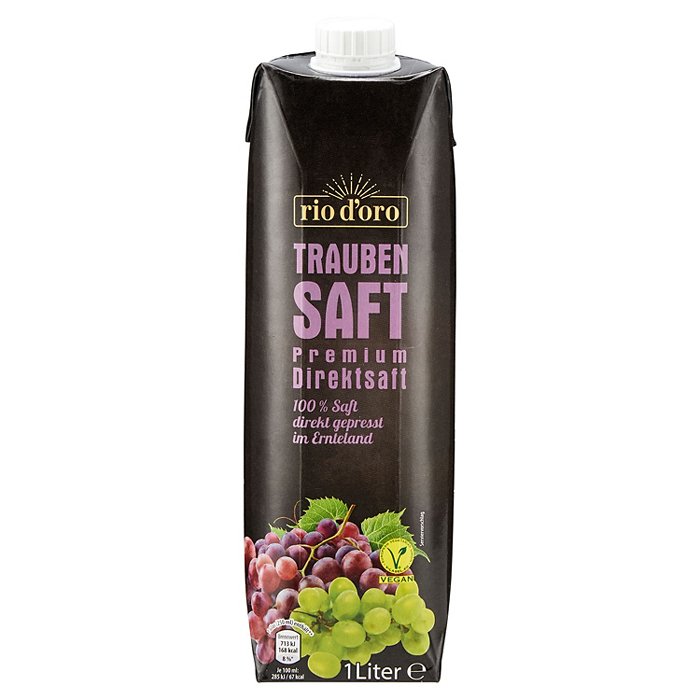 RIO D´ORO Traubendirektsaft 1 l