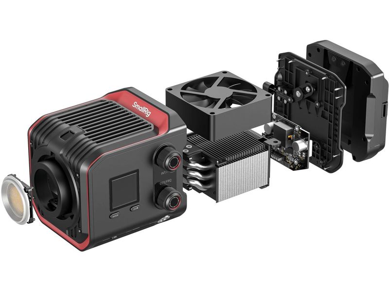 Smallrig Dauerlicht RC 100B COB Lite Dimmbare und tragbare LED-Leuchte mit einstellbarer Farbtemperatur