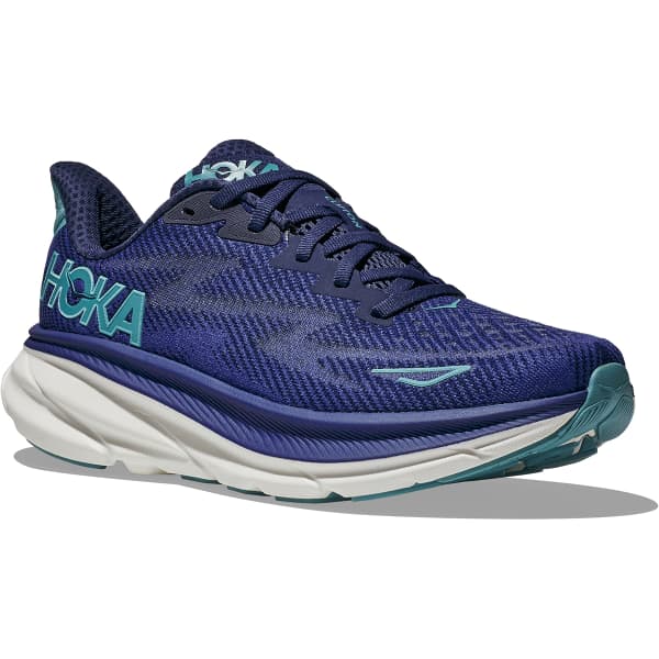 Chaussure running HOKA ONE ONE CLIFTON 9 W BELLWETHER BLUE / EVENING SKY