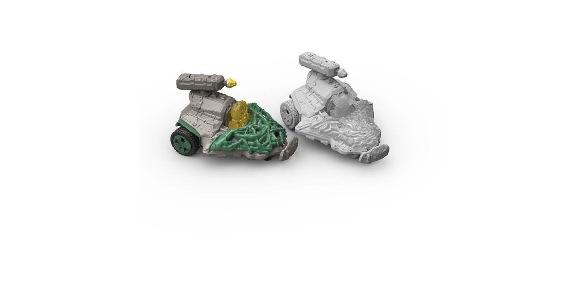 SchleichEldrador - Jungle-straalvoertuig met Mini Creature speelfiguur  (42666)