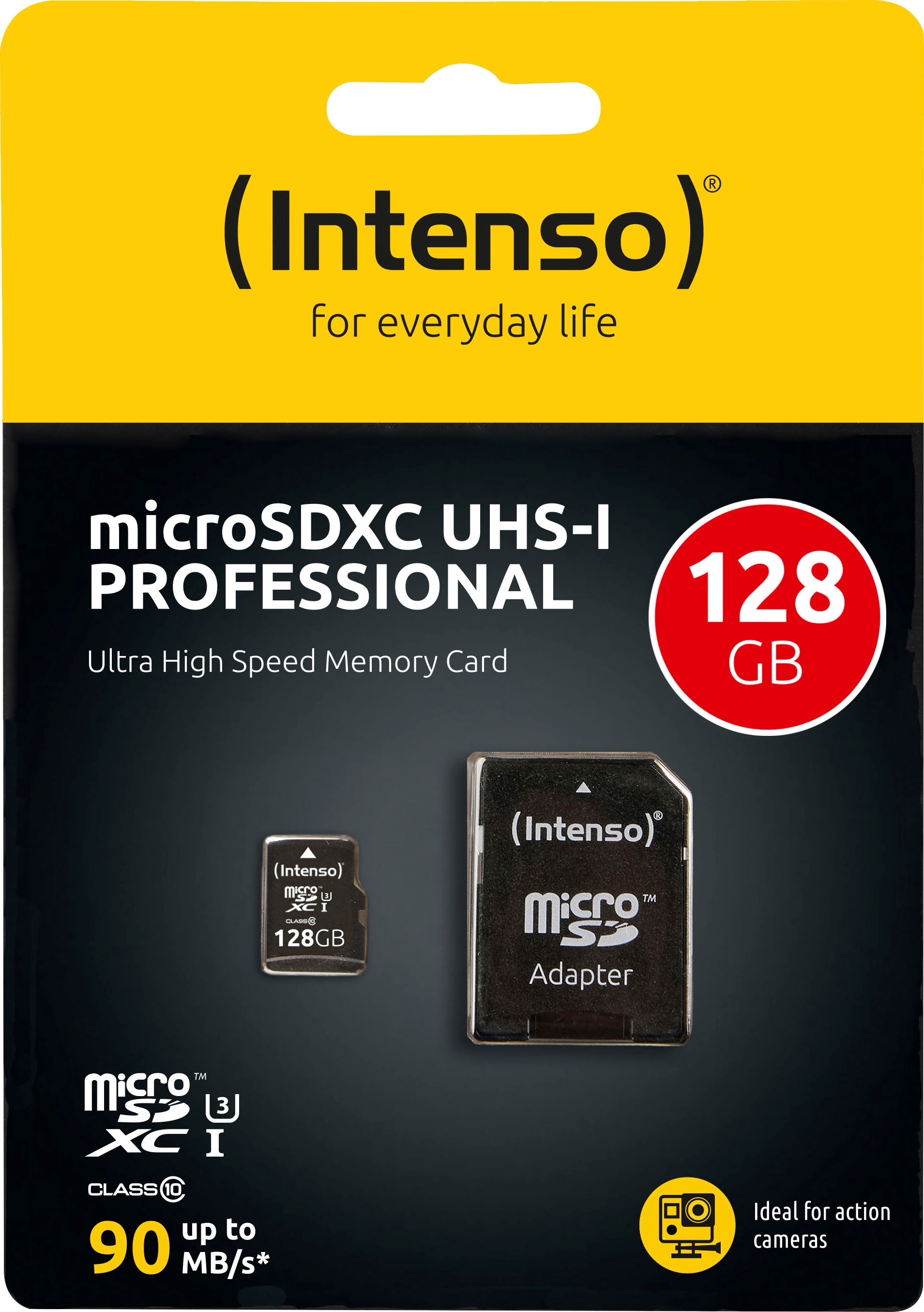 Intenso Speicherkarte »microSD Karte UHS-I Professional« (128 GB )